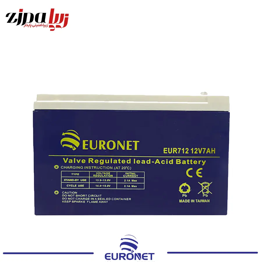 Euronet brand Taiwanese UPS battery 12V 7A