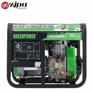 موتور برق دیزلی گرین پاور مدل gr 8500| نماینده رسمی موتور برق دیزلی گرین پاور