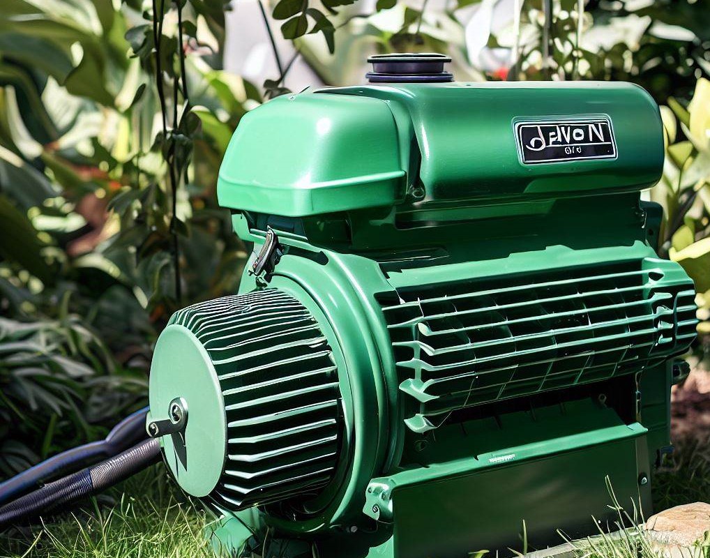 موتور برق برای باغ