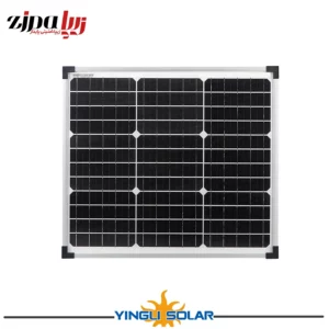 پنل خورشیدی 20 وات مونو کریستال YINGLI مدل YL20D-18b