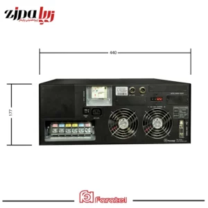 یو‌پی‌اس آنلاین توان 10 کاوا مدل CAD10KX1-RT-4U فاراتل