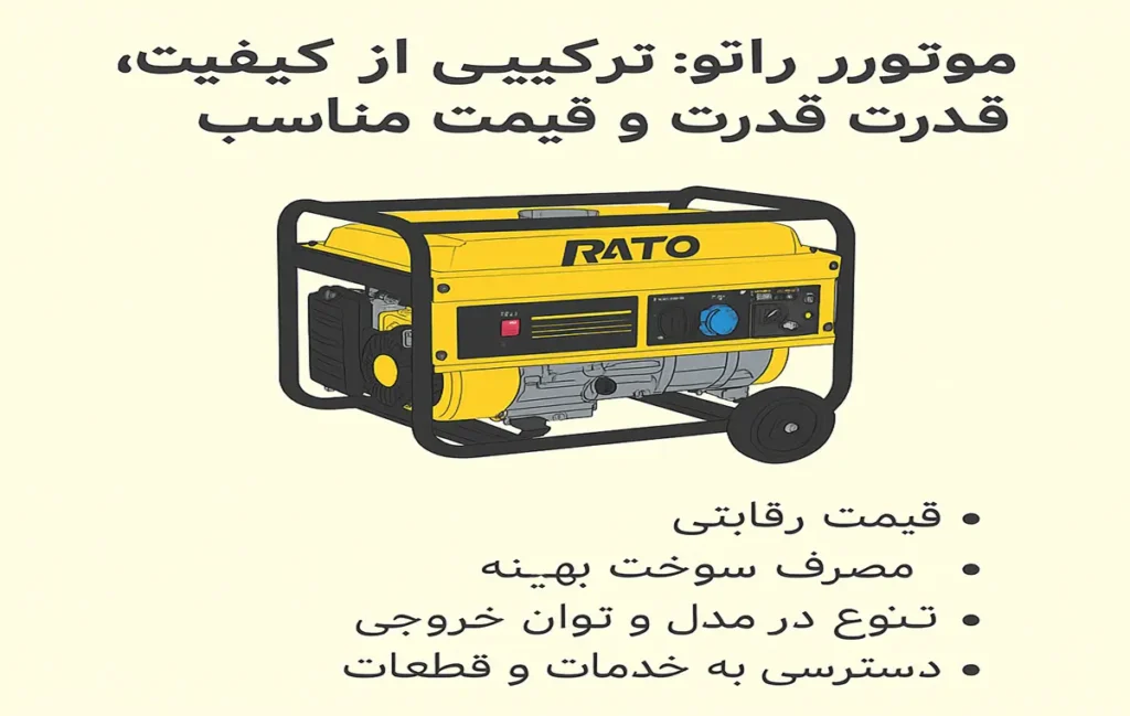 معرفی موتور برق راتو