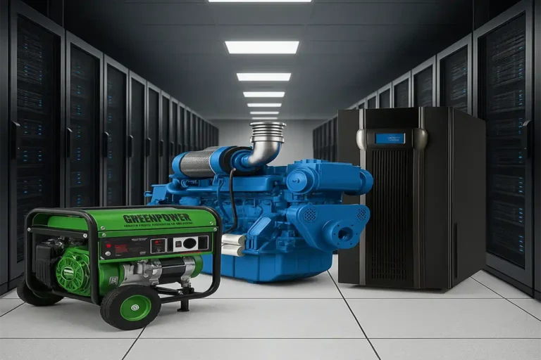 بررسی تفاوت موتور برق، دیزل ژنراتور و یو پی اس