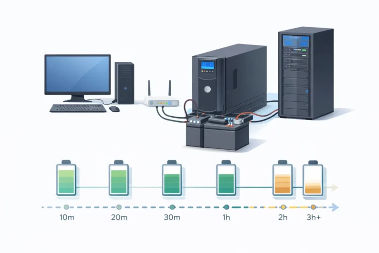 یو پی اس چقدر برق می‌دهد