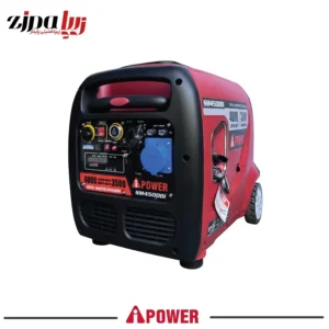 موتور برق بنزینی ای پاور ۴ کیلووات مدل SM4500Di اینورتری سایلنت
